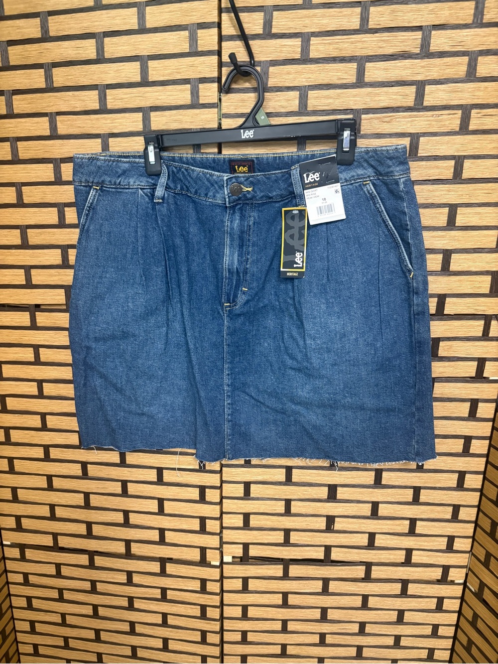 Lee Jean skirt size 18